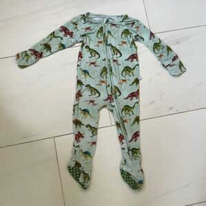 Posh Peanut Buddy Dinosaur Zippered Footie (18-24 months)